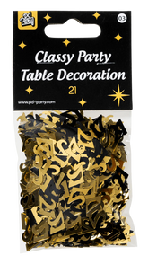 Tafelconfetti 21 Jaar 20gr